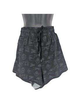 Star Wars Ships Active Shorts Training Sparkling Lined Pocket Athleisure Size 2X